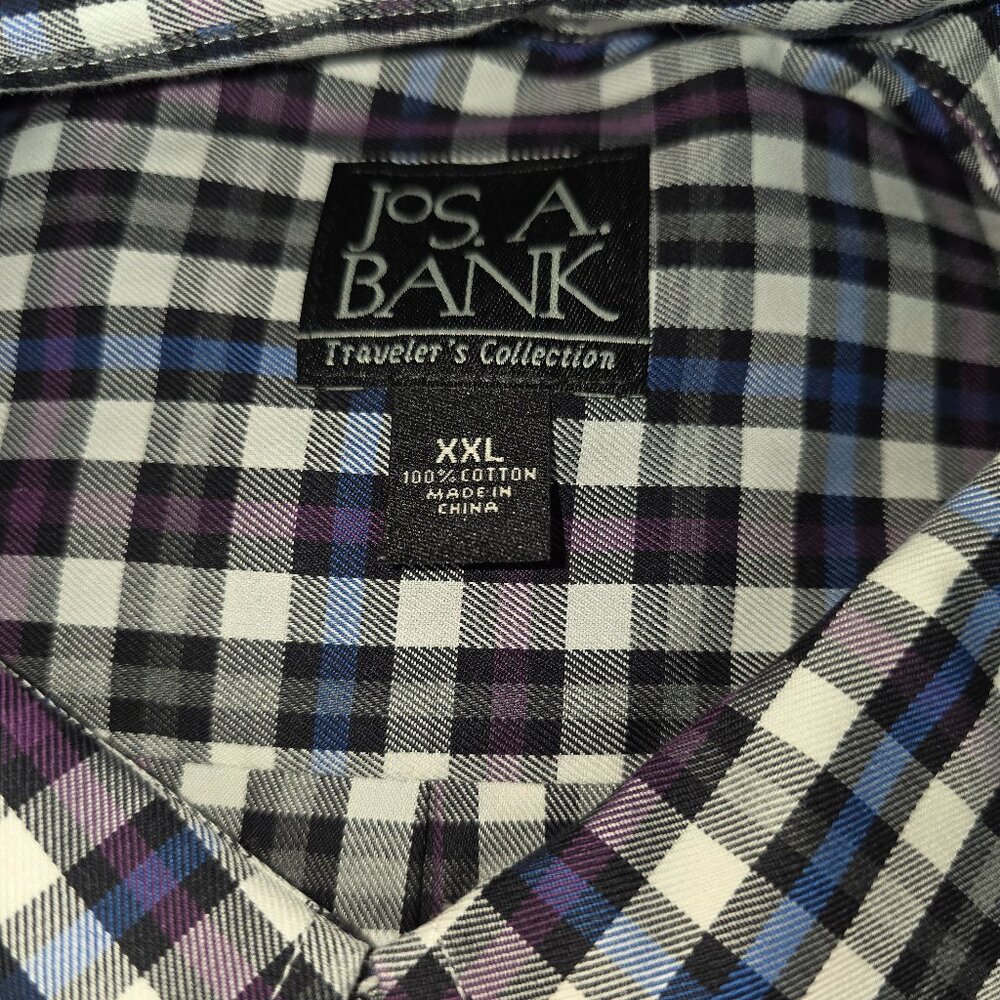 JoS A Bank Traveler Collection Men's Shirt - Picture 3 of 6
